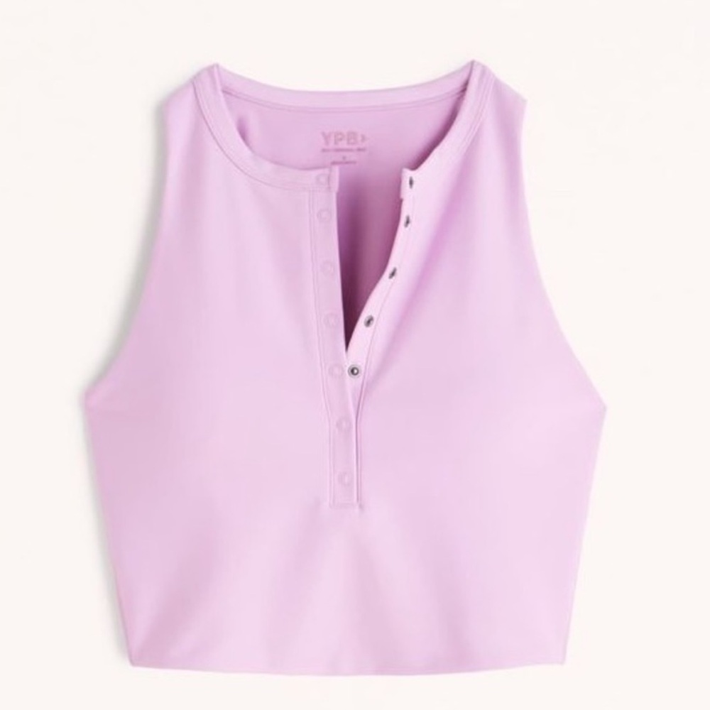 YPB sculpt Henley slim tank Abercrombie xxl